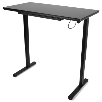 Регулируемый стол Barsky StandUp black glass 1200*600 BST-11new