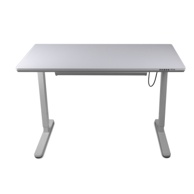 Регулируемый стол Barsky StandUp white glass 1200*600 BST-12new