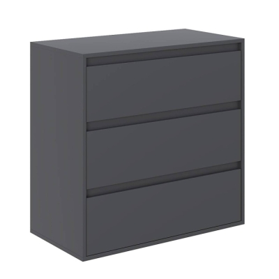 Комод Art in Head 3 Light 790x800x420 Графит (LT01070000000)