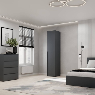 Пенал закрытый 1 Art in Head Light 400х500х2200 Графит (LT08070000000)