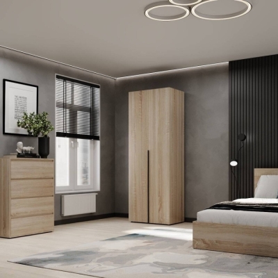 Шкаф распашной 1 Art In Head Light 800x2200x500 Дуб Сонома (LT11130000000)