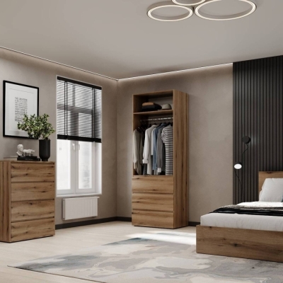 Шкаф распашной 2 Art In Head Light 800x2200x500 Дуб Эвок (LT12100000000)