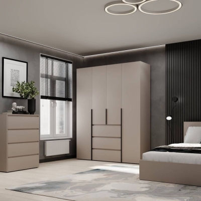 Шкаф распашной комбинированный №1 ART IN HEAD Light 1600x500x2200 Кашемир (LTK0114000000)