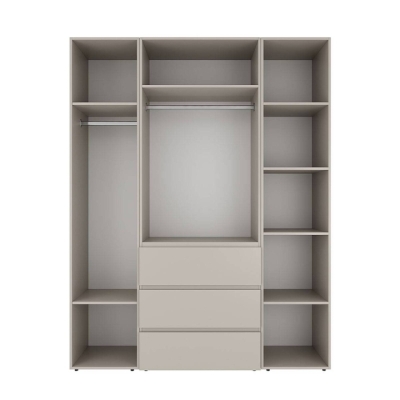 Шкаф распашной комбинированный №1 ART IN HEAD Light 1600x500x2200 Кашемир (LTK0114000000)