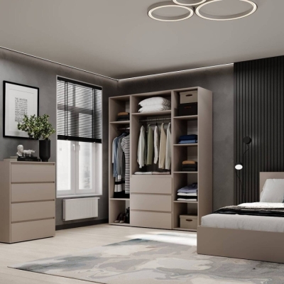 Шкаф распашной комбинированный №1 ART IN HEAD Light 1600x500x2200 Кашемир (LTK0114000000)