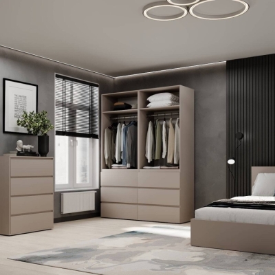 Шкаф распашной комбинированный №10 ART IN HEAD Light 1600x500x2200 Кашемир (LTK01014000000)