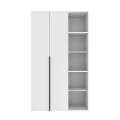 Купить Шкаф распашной комбинированный №11 ART IN HEAD Light 1200x500x2200 Белый бриллиант (LTK0111000000). Фото