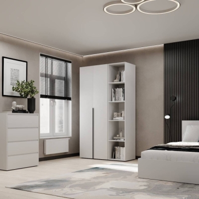 Шкаф распашной комбинированный №11 ART IN HEAD Light 1200x500x2200 Белый бриллиант (LTK0111000000)