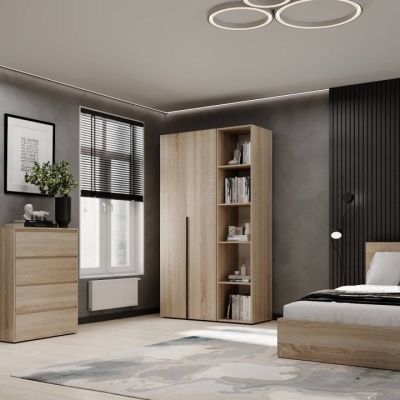 Шкаф распашной комбинированный №11 ART IN HEAD Light 1200x500x2200 Дуб Сонома (LTK01113000000)