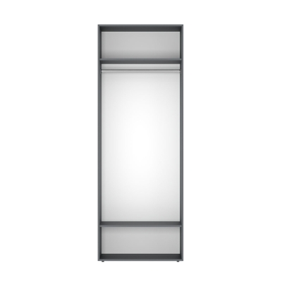 Шкаф распашной комбинированный №12 ART IN HEAD Light 1200x500x2200 Графит (LTK0127000000)