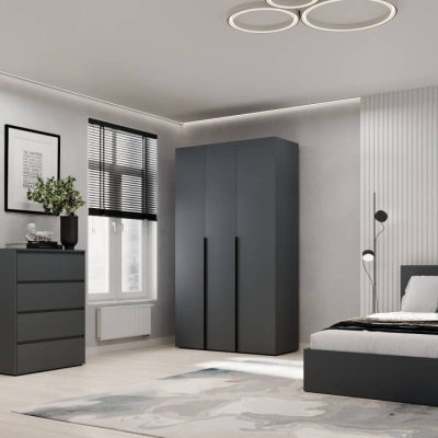 Шкаф распашной комбинированный №12 ART IN HEAD Light 1200x500x2200 Графит (LTK0127000000)