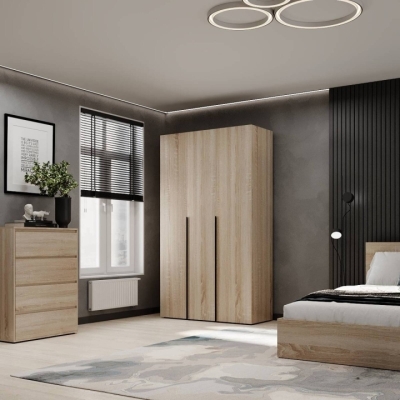 Шкаф распашной комбинированный №12 ART IN HEAD Light 1200x500x2200 Дуб Сонома (LTK01213000000)