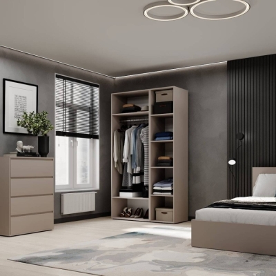 Шкаф распашной комбинированный №12 ART IN HEAD Light 1200x500x2200 Кашемир (LTK01214000000)