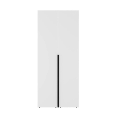 Шкаф распашной комбинированный №13 ART IN HEAD Light 800x500x2200 Белый бриллиант (LTK0131000000)