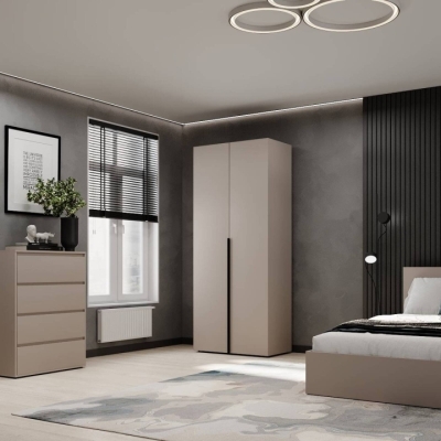 Шкаф распашной комбинированный №13 ART IN HEAD Light 800x500x2200 Кашемир (LTK01314000000)