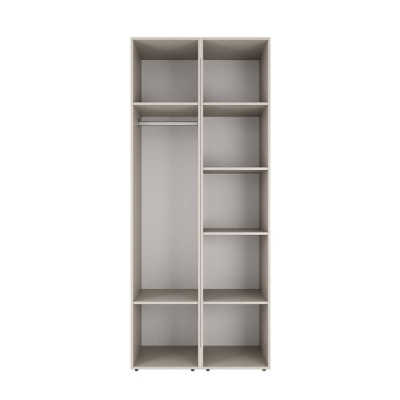 Шкаф распашной комбинированный №13 ART IN HEAD Light 800x500x2200 Кашемир (LTK01314000000)