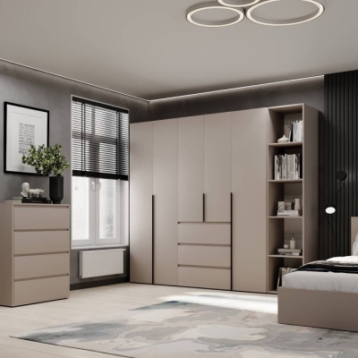 Шкаф распашной комбинированный №14 ART IN HEAD Light 2400x500x2200 Кашемир (LTK01414000000)