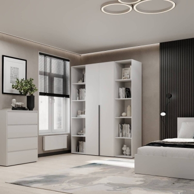 Шкаф распашной комбинированный №15 ART IN HEAD Light 1600x500x2200 Белый бриллиант (LTK0151000000)