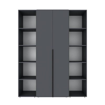 Шафа розпашна комбінована №15 ART IN HEAD Light 1600x500x2200 Графіт (LTK0157000000)