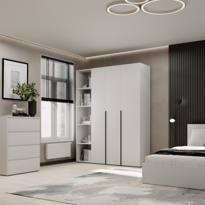 Шкаф распашной комбинированный №16 ART IN HEAD Light 1600x500x2200 Белый бриллиант (LTK0161000000)