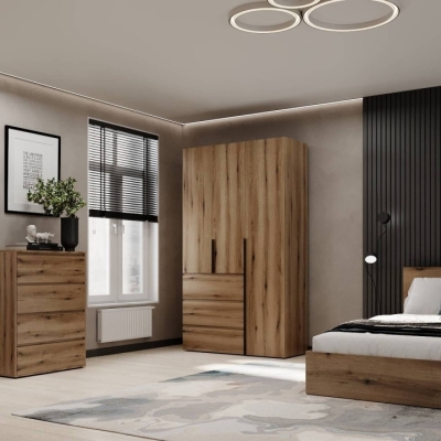 Шкаф распашной комбинированный №2 ART IN HEAD Light 1200x500x2200 Дуб Эвок (LTK0210000000)