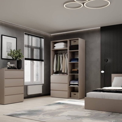 Шкаф распашной комбинированный №2 ART IN HEAD Light 1200x500x2200 Кашемир (LTK0214000000)