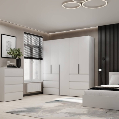 Шкаф распашной комбинированный №3 ART IN HEAD Light 2000x500x2200 Белый бриллиант (LTK031000000)