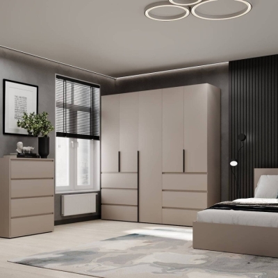 Шкаф распашной комбинированный №3 ART IN HEAD Light 2000x500x2200 Кашемир (LTK0314000000)