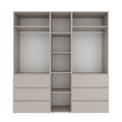 Шкаф распашной комбинированный №3 ART IN HEAD Light 2000x500x2200 Кашемир (LTK0314000000)