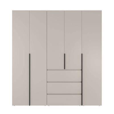 Шкаф распашной комбинированный №4 ART IN HEAD Light 2000x500x2200 Кашемир (LTK0414000000)