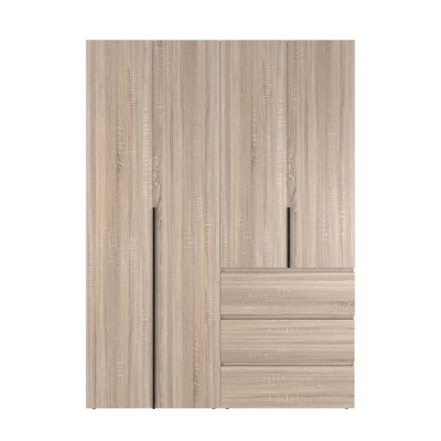 Шафа розпашна комбінована №5 ART IN HEAD Light 1600x500x2200 Дуб Сонома (LTK0513000000)