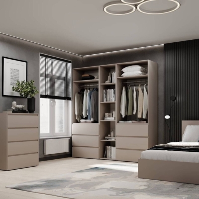 Шкаф распашной комбинированный №6 ART IN HEAD Light 2000x500x2200 Кашемир (LTK0614000000)