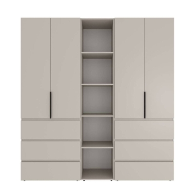 Купить Шкаф распашной комбинированный №6 ART IN HEAD Light 2000x500x2200 Кашемир (LTK0614000000). Фото