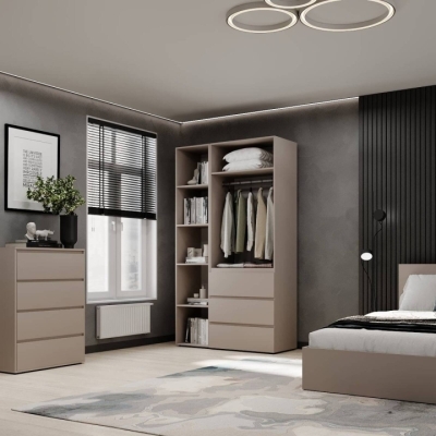 Шкаф распашной комбинированный №7 ART IN HEAD Light 1200x500x2200 Кашемир (LTK0714000000)