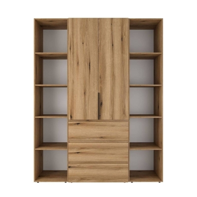 Шкаф распашной комбинированный №9 ART IN HEAD Light 1600x500x2200 Дуб Эвок (LTK0910000000)