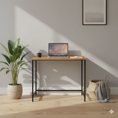 Стол-трансформер Art in Head Sly 900x570x760 Ольха темная/Черный (TB24230000030)