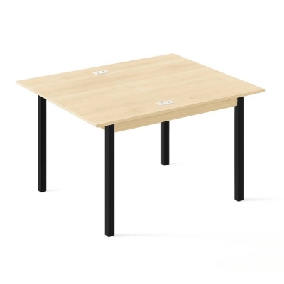 Стол-трансформер Art in Head Lunch 900x750x600 Береза полярная/Черный (TB19210000030)