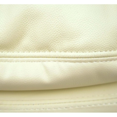 Кресло АКЛАС Валенсия Soft CH MB (Кожа LC-F Beige/PU Beige)