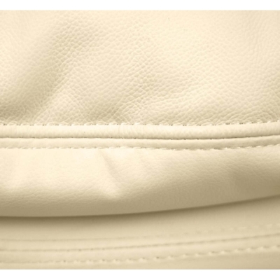Кресло АКЛАС Валенсия Soft CH MB (Кожа LC-F Beige/PU Beige)