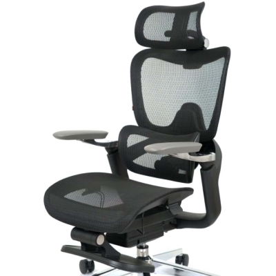 Кресло АКЛАС Петрос R-SR (Черный)