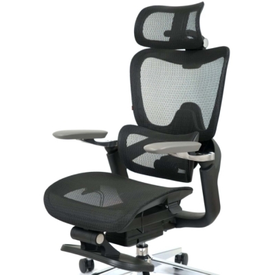 Кресло АКЛАС Петрос R-SR (Черный)