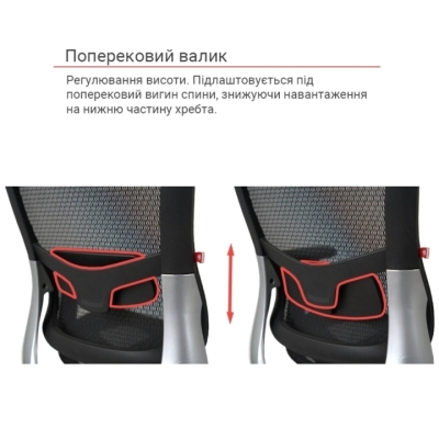 Кресло АКЛАС Трембита R-SR (Черный)