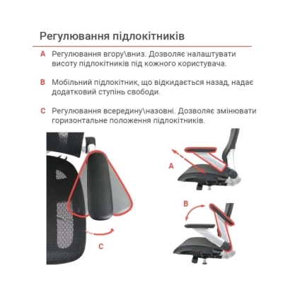 Кресло АКЛАС Трембита R-SR (Черный)