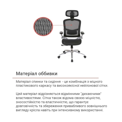 Кресло АКЛАС Трембита R-SR (Черный)