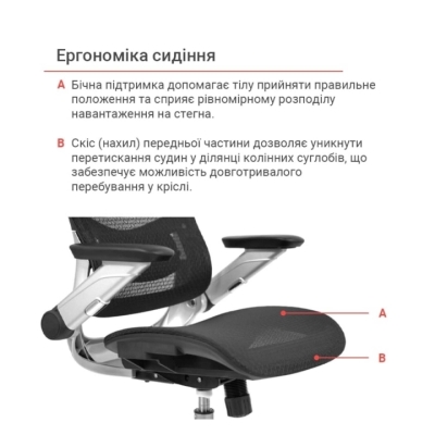 Кресло АКЛАС Трембита R-SR (Черный)