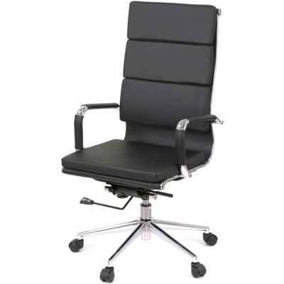 Кресло АКЛАС Кап soft PB D-TILT (OT-8002) (PU Black)