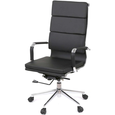 Кресло АКЛАС Кап soft PB D-TILT (OT-8002) (PU Black)