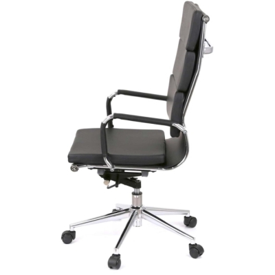 Кресло АКЛАС Кап soft PB D-TILT (OT-8002) (PU Black)