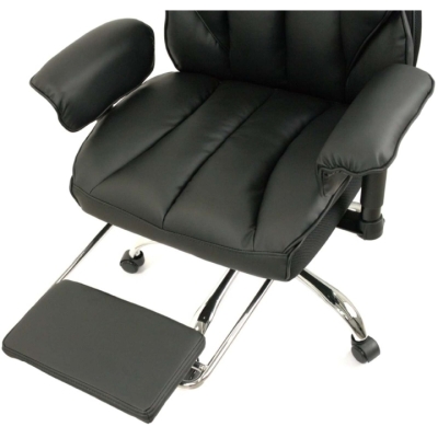 Кресло АКЛАС Бамбетель RL 10093H (PU Black)