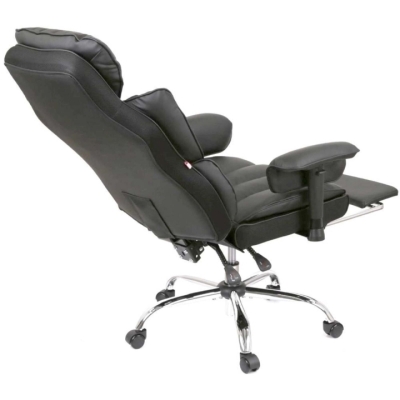 Кресло АКЛАС Бамбетель RL 10093H (PU Black)